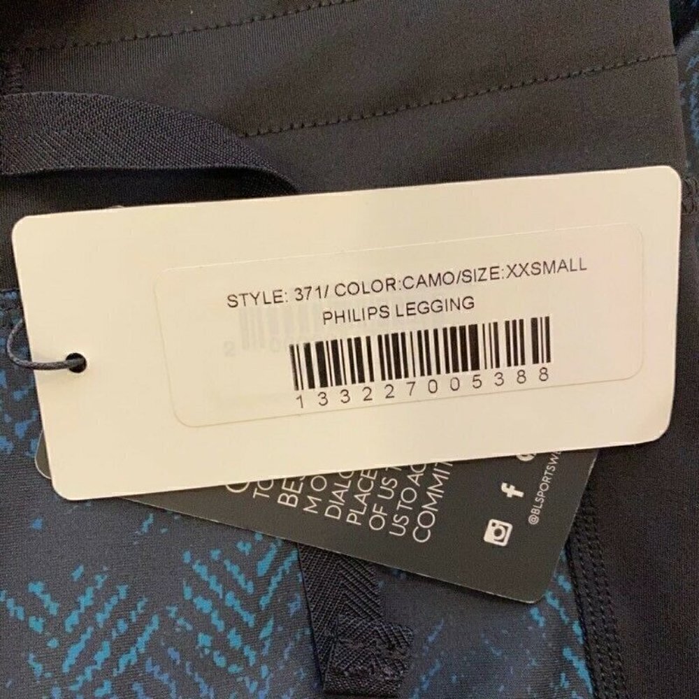 Body Language Sportswear Philips Leggings XXS NEW - Picture 6 of 8